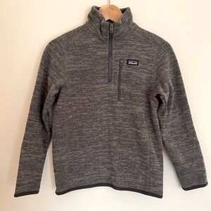 Patagonia Kids’ Better Sweater 1/4 zip Fleece